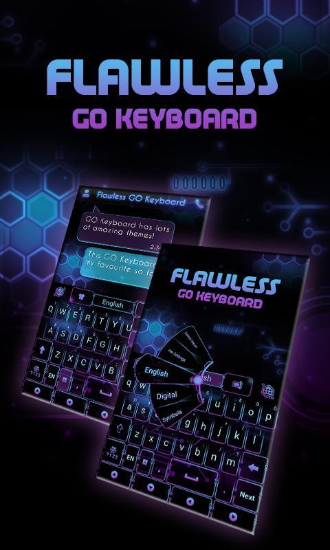 Flawless GO Keyboard Theme