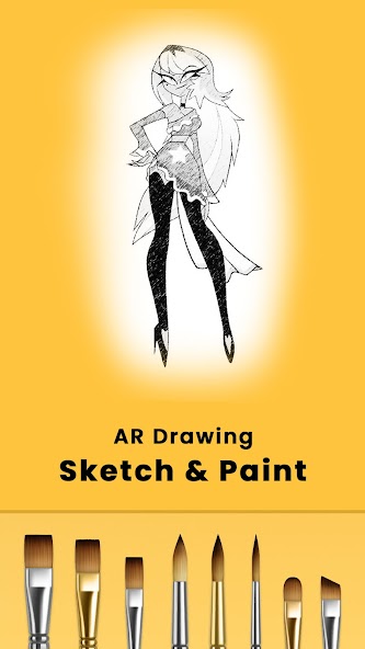 AR Drawing Hazbin Hotel