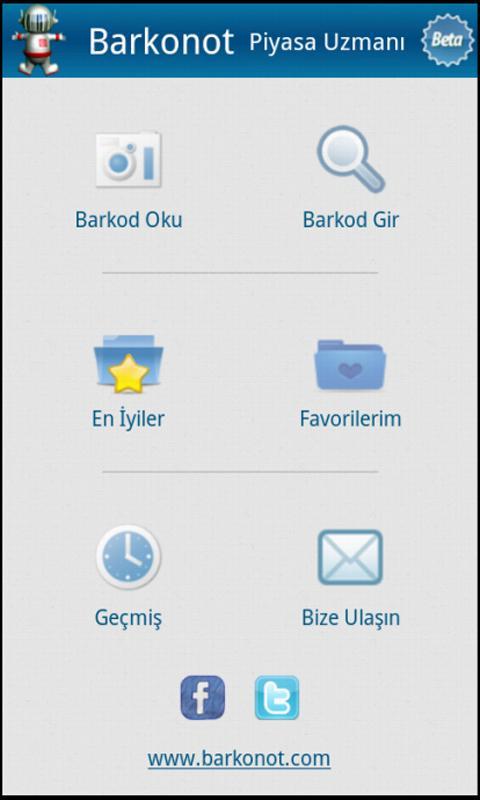 BARKONOT - BARKOD OKUYUCU