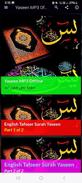 Yaseen MP3 Offline