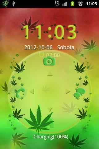 Ganja Weed Theme for GO Locker