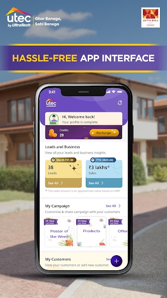 Utec Home Building Partner App