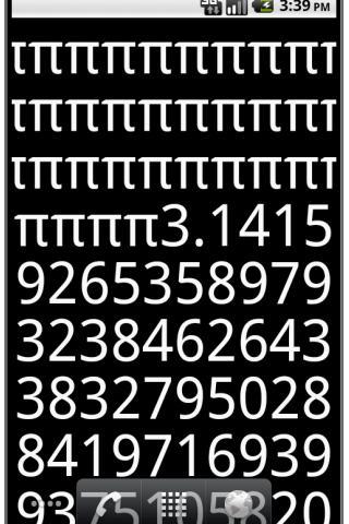 Pi Live Wallpaper