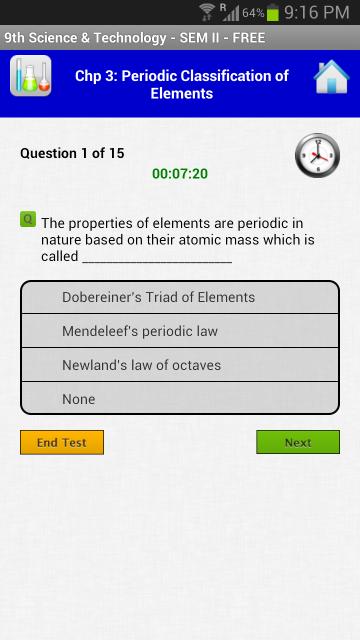 9th Sci & Tech SEM2 - FREE MCQ