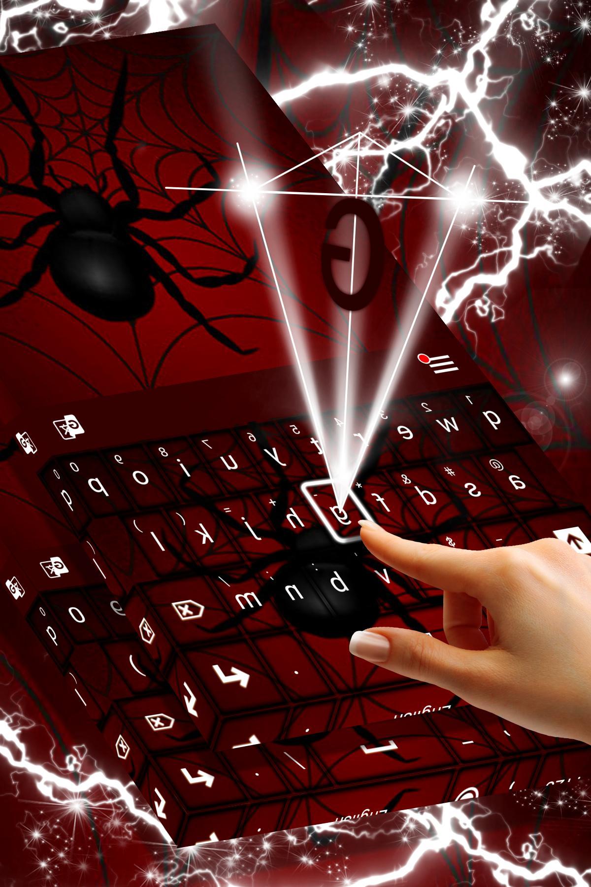 Black Widow Keyboard Theme