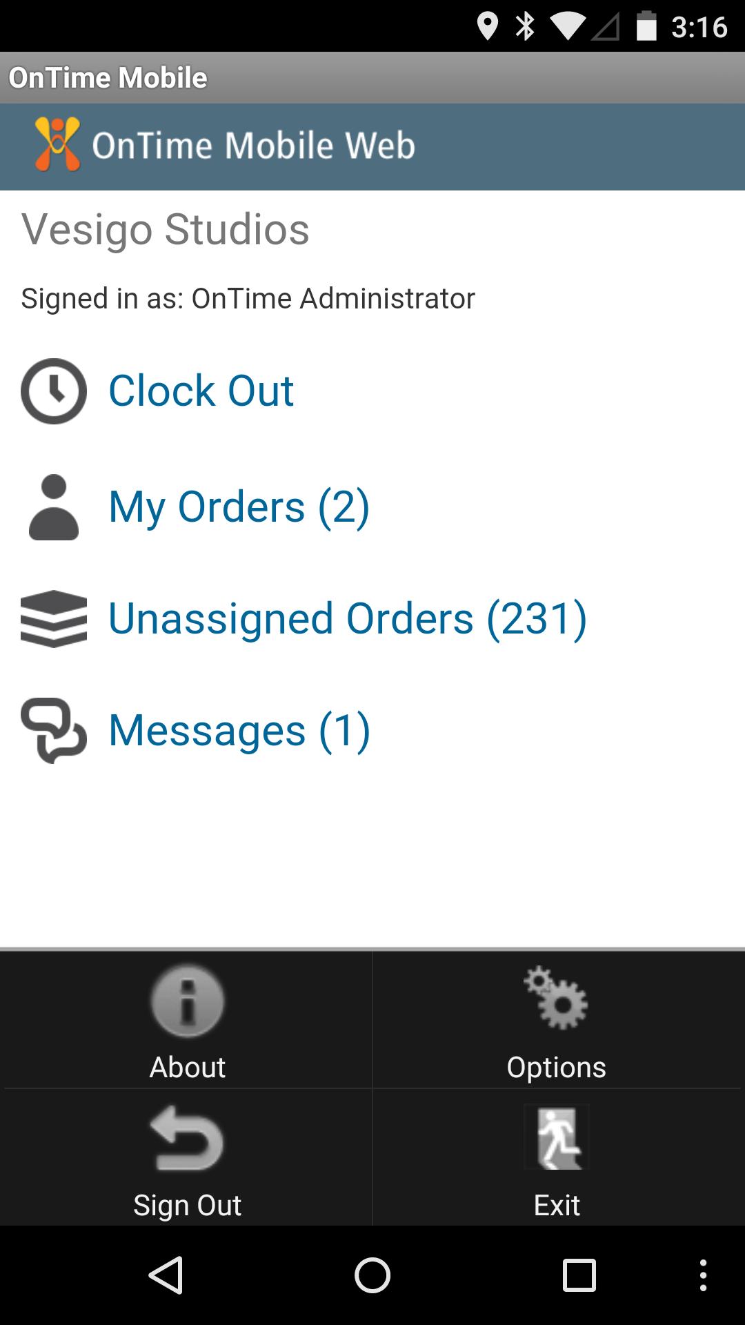 OnTime Mobile for Android