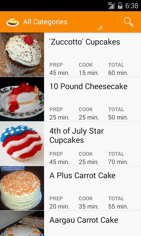 Free Cake Recipes