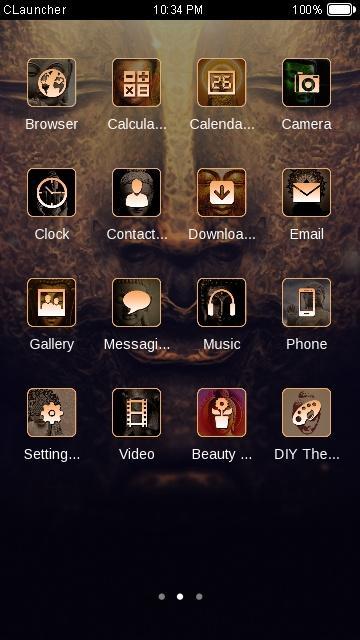 BUDDHA CLAUNCHER THEME