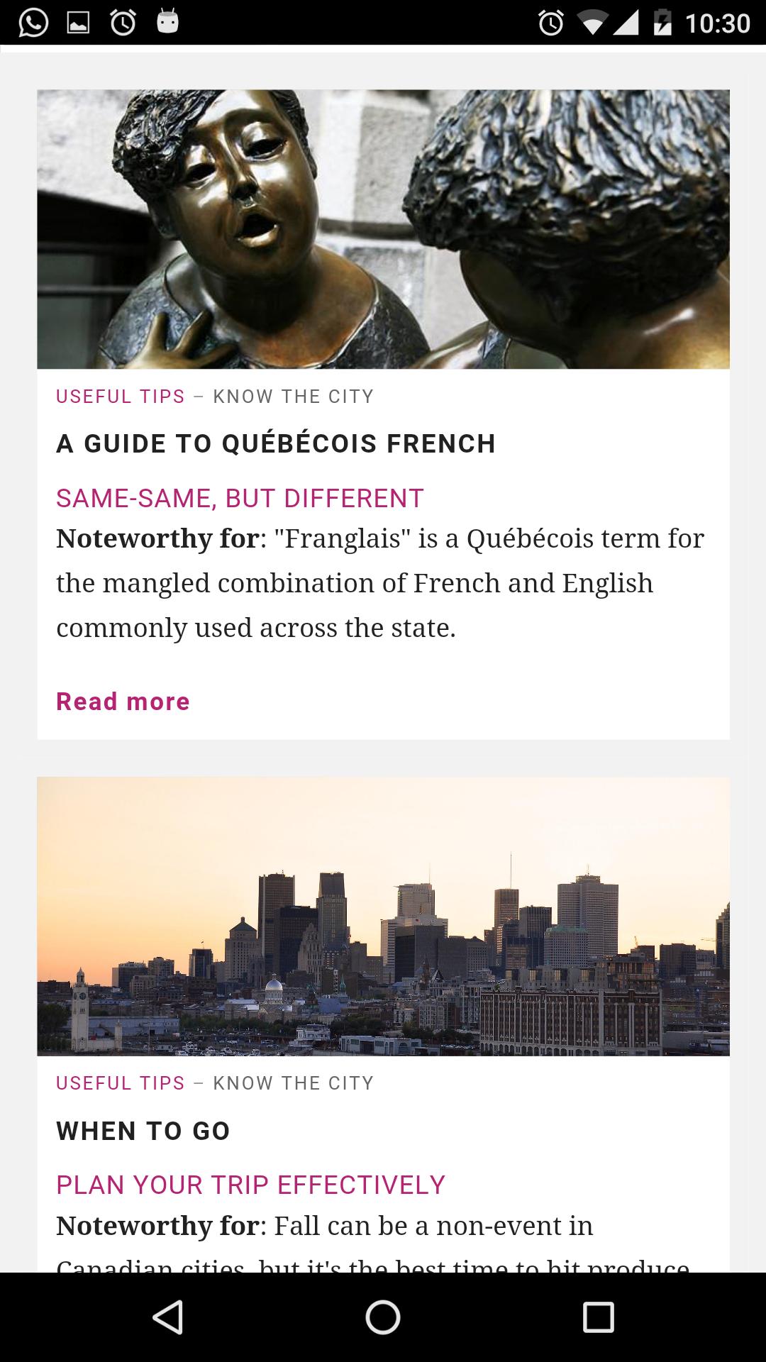 Montreal City Guide