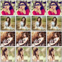 Photo with square frame LWP 3D