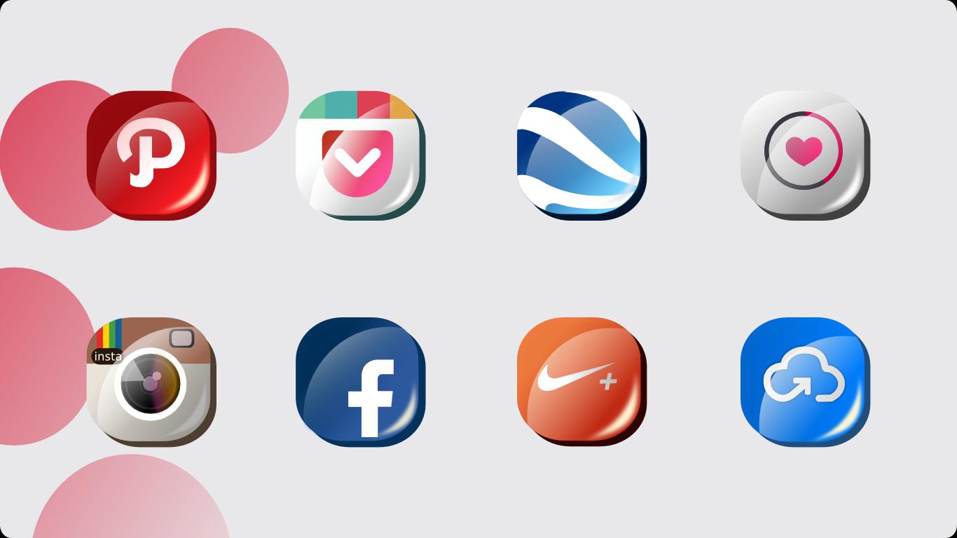 Cherry G FREE - Icon Pack