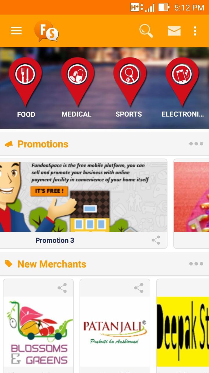FundooSpace Marketplace App
