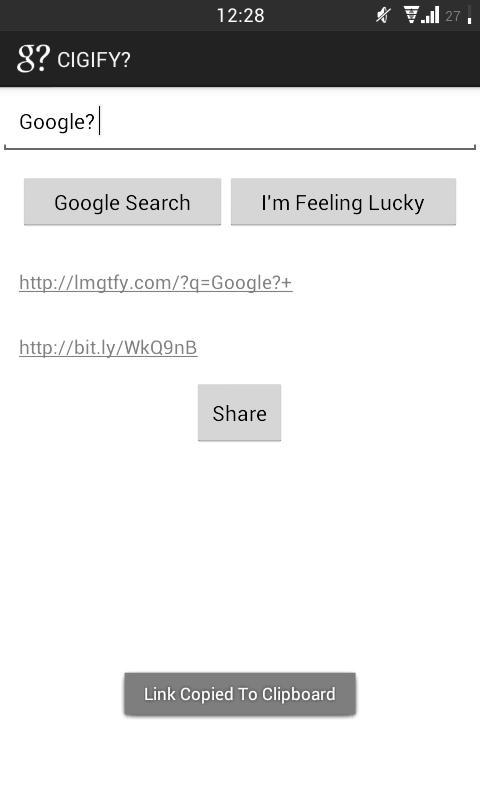 Can I Google It For You?