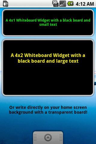 Widget Notes - Whiteboard