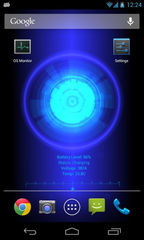 Battery Core Live Wallpaper(F)