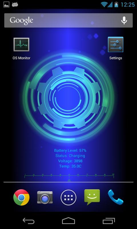 Battery Core Live Wallpaper(F)