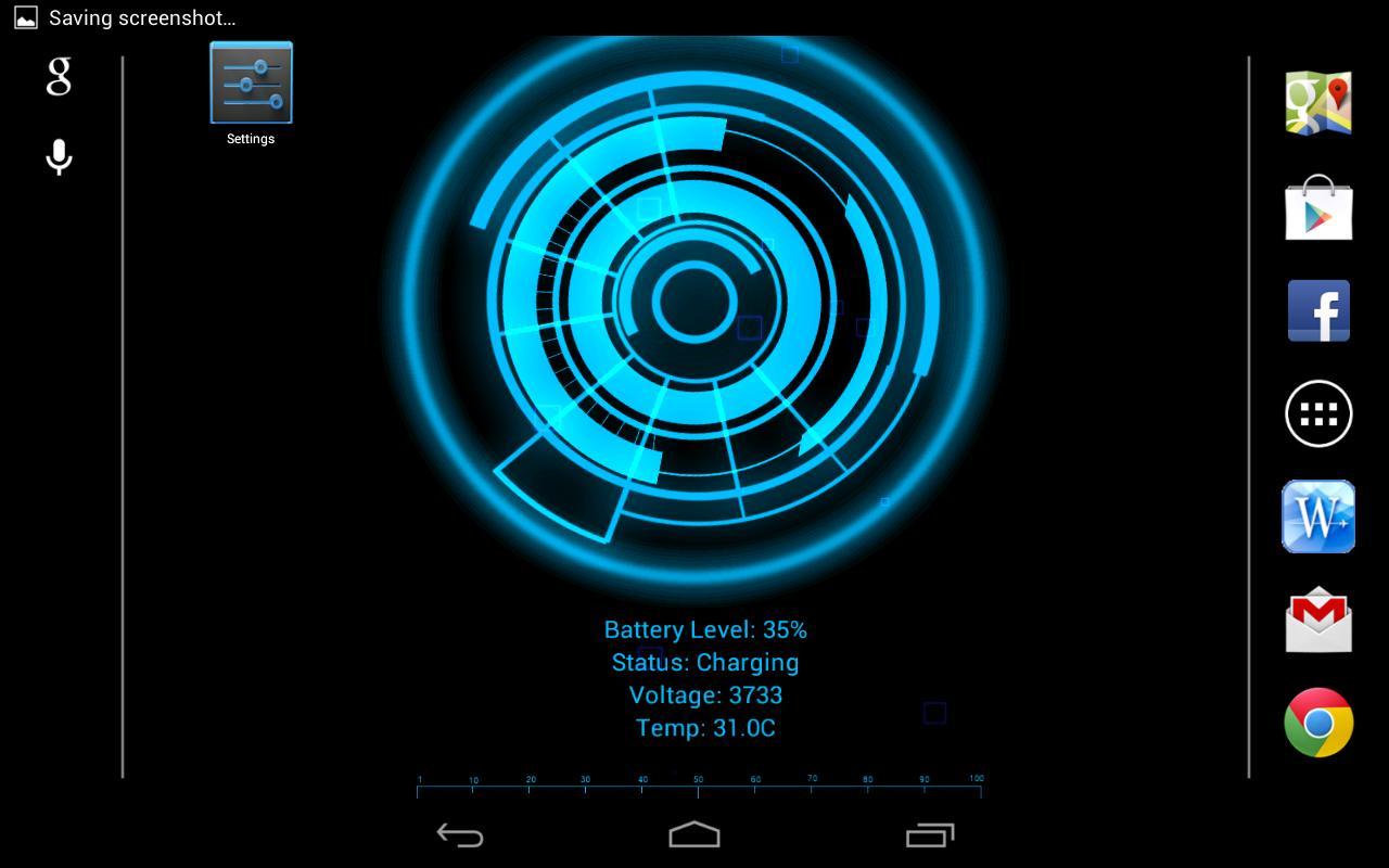 Battery Core Live Wallpaper(F)