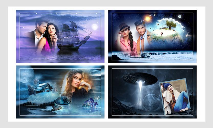 Fantasy photo frames