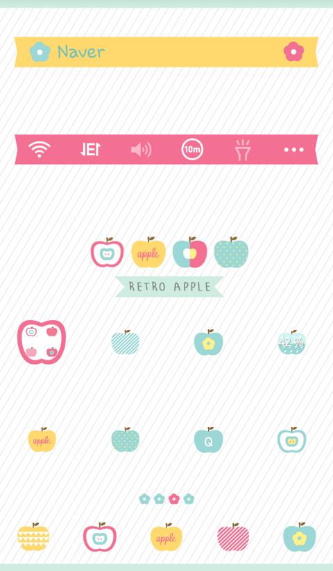 retro apple