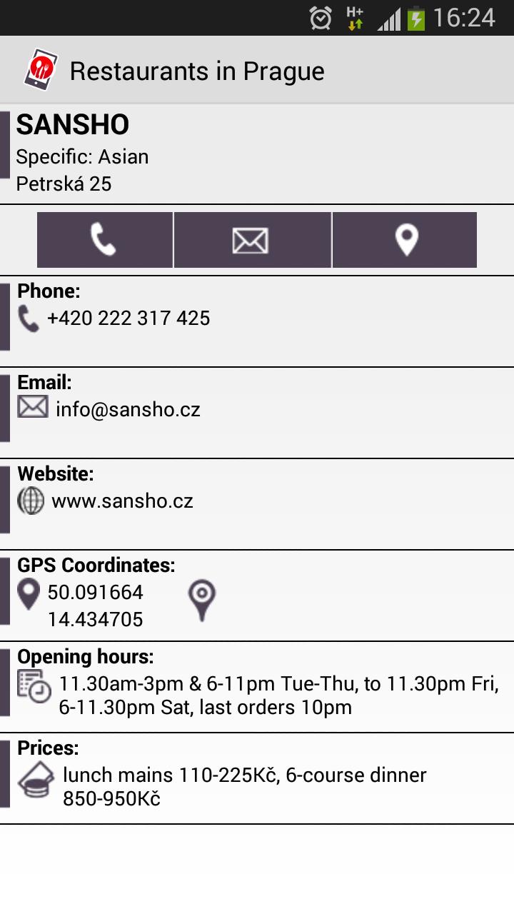 Restaurants in Prague