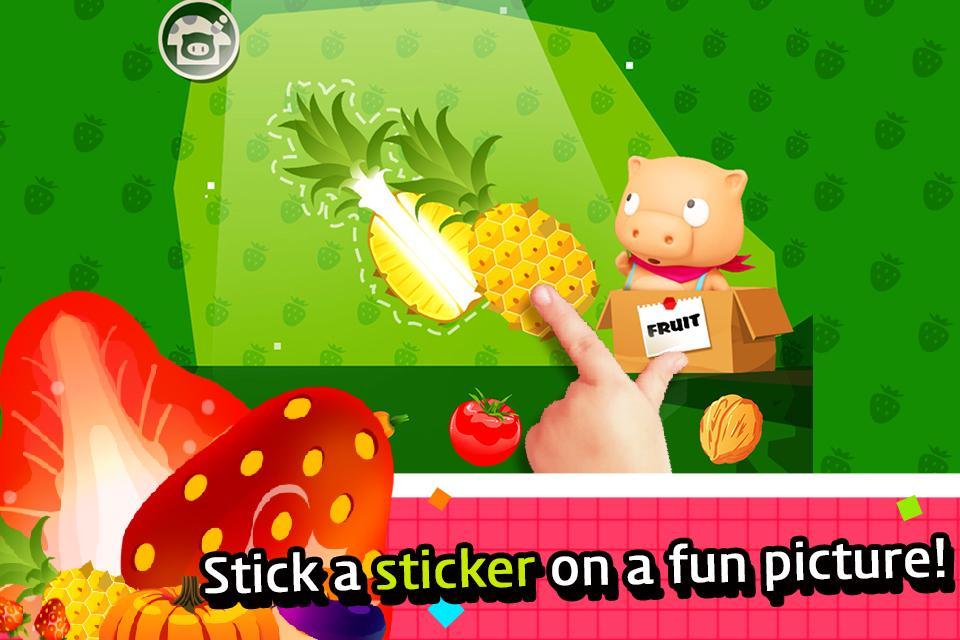 Pingle Tok Tok Fruit Sticker