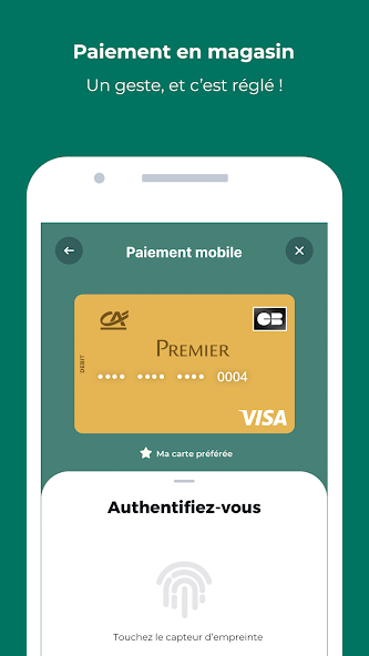 Paiement mobile CA