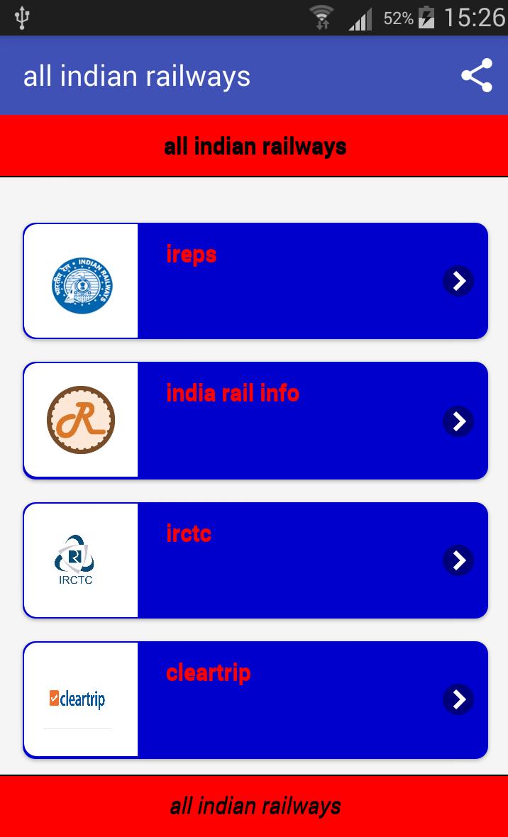 india all indian railways