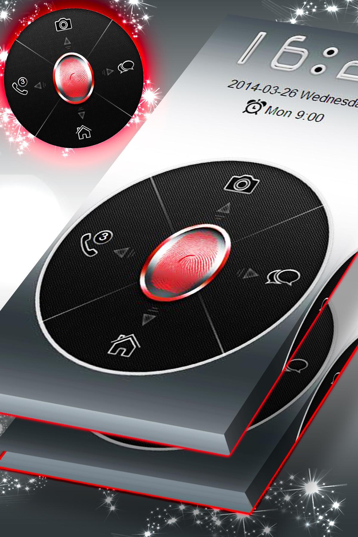 Phone Lock Fingerprints Theme