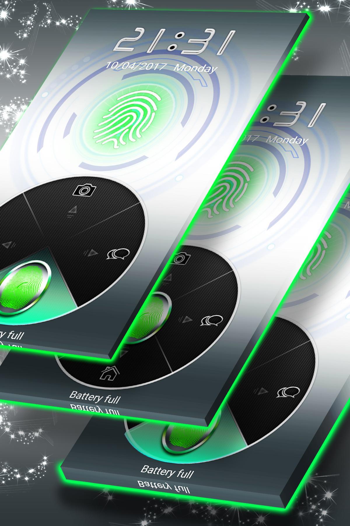 Phone Lock Fingerprints Theme