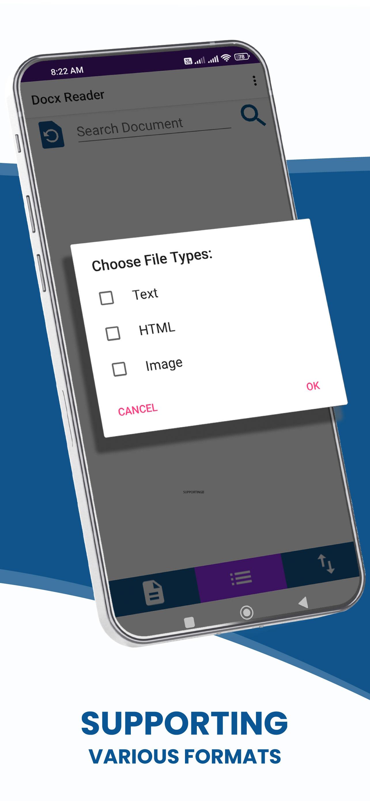 Docx Reader PDF Viewer Word