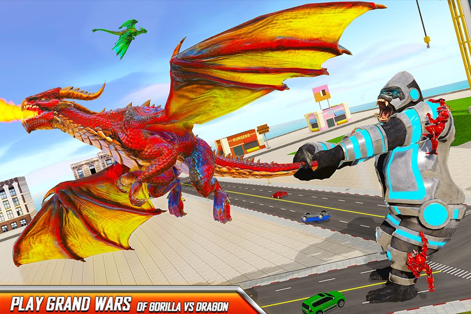 Gorilla Robot Car: Robot Games