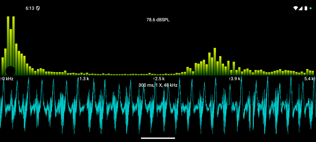 Sound View Spectrum Analyzer