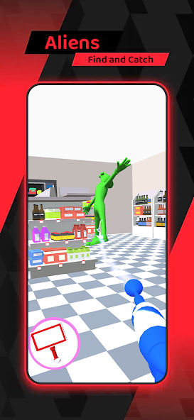 Laser Color Gun for Alien Find