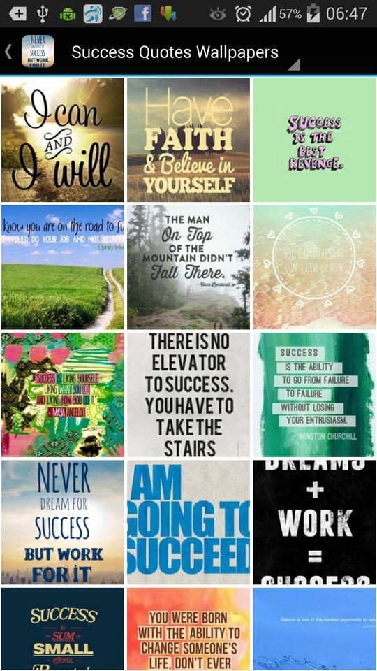 Success Quotes Wallpapers