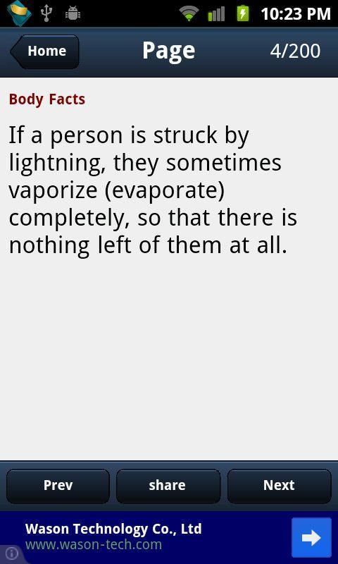 1001 Shocking Science Facts