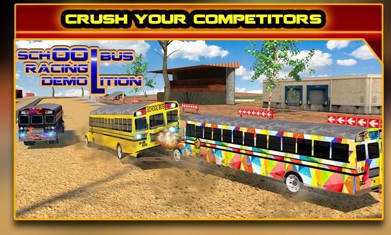 School Bus Racing: Demolition
