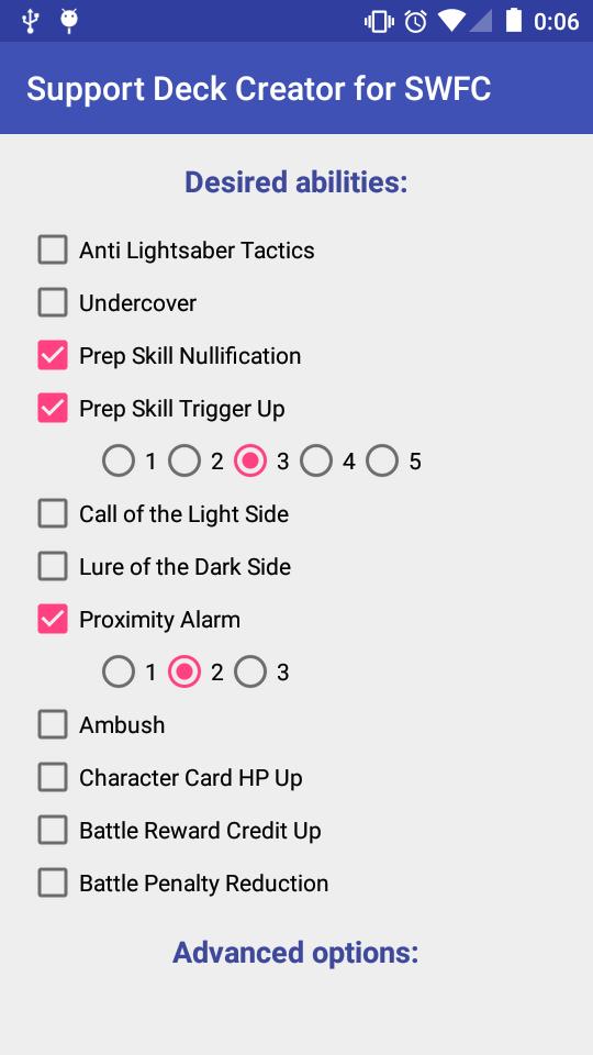 Support Deck Creator for SWFC