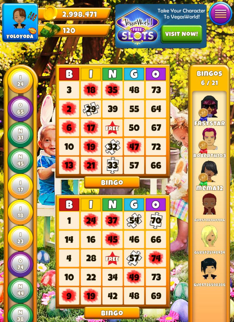 Real Bingo - Magic of Easter