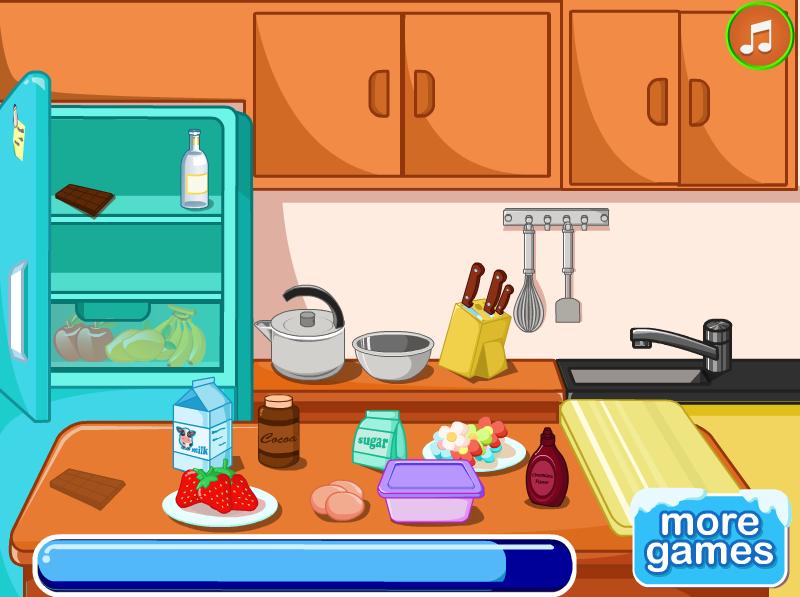 Ice cream maker cooking games
