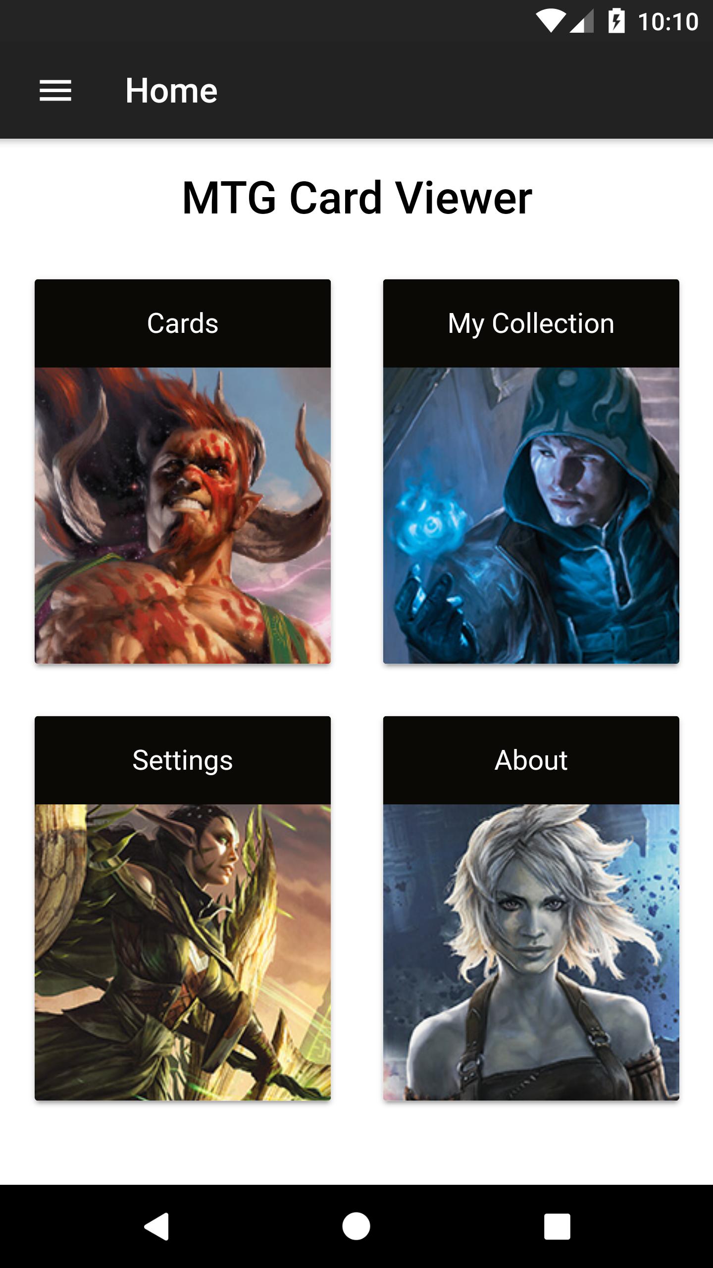 Card Viewer for MTG