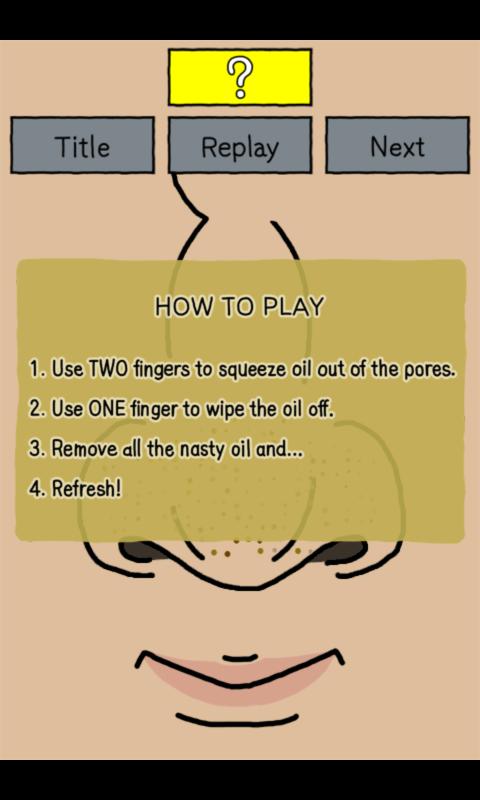 Squeeze nose pore NyuRuTTo!