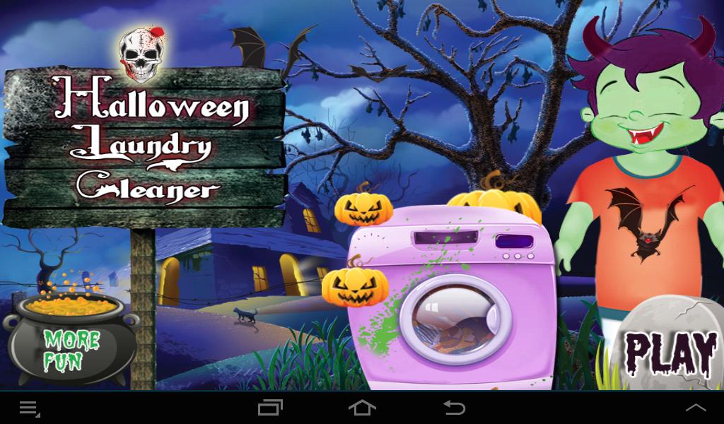 Dirty laundry halloween games