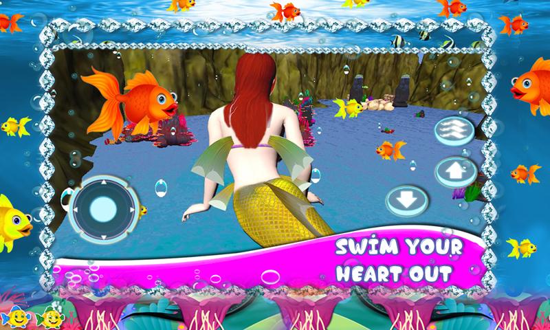 Cute Mermaid Gorgeous Princess