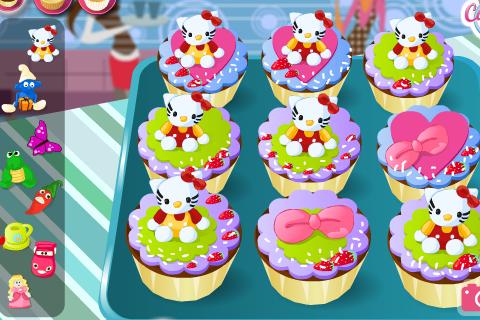 Cute Cartoon Cupcake Bakery