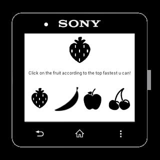 ReactionFruit for SmartWatch2