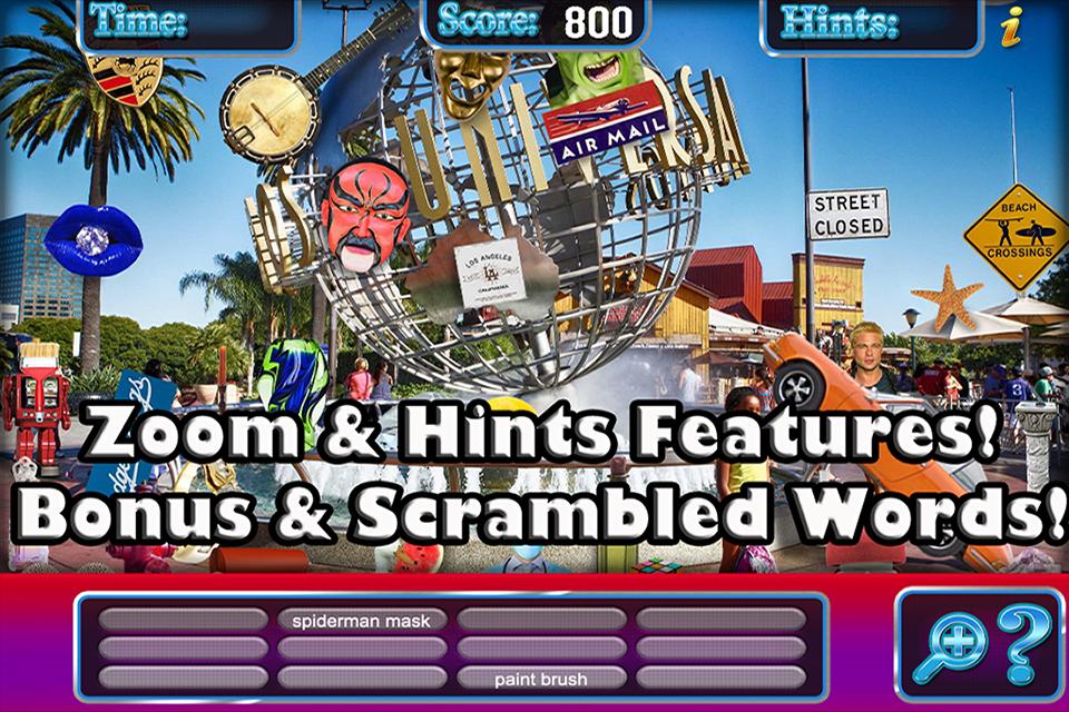 Hidden Objects Los Angeles Celebrity - Object Game