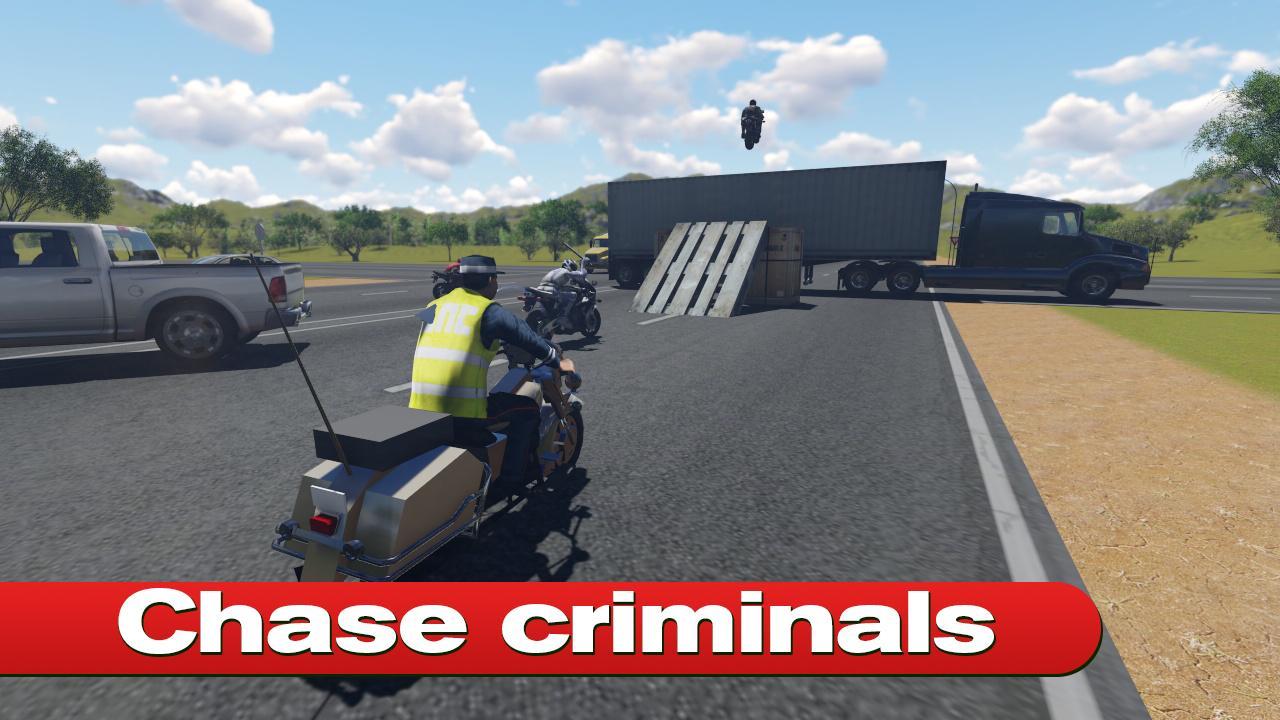 Simulator Police Motorbike