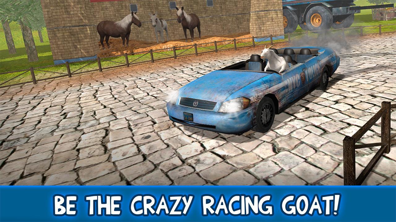Goat Car Racing Simulator 3D