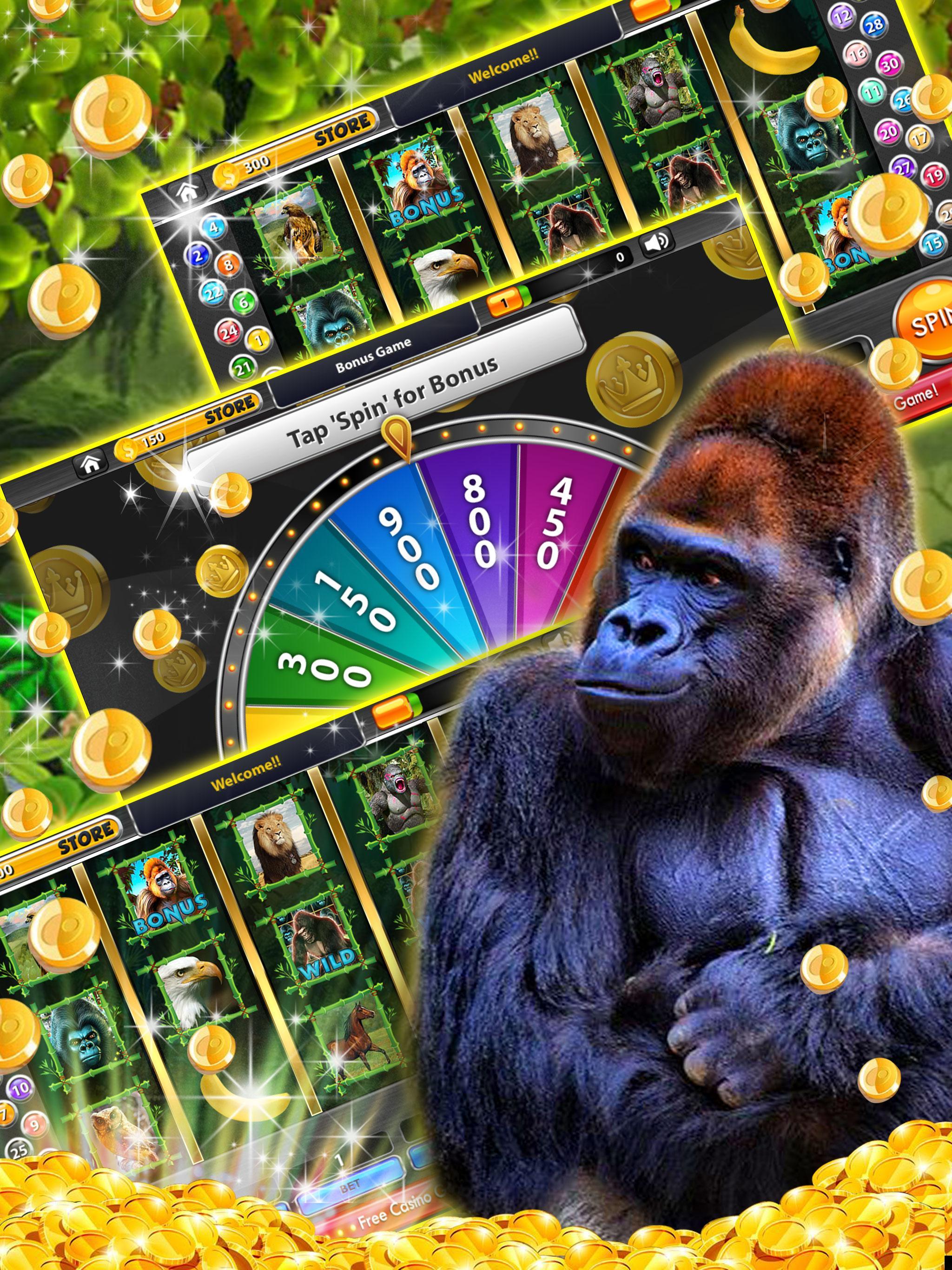 Safari gorilla slots