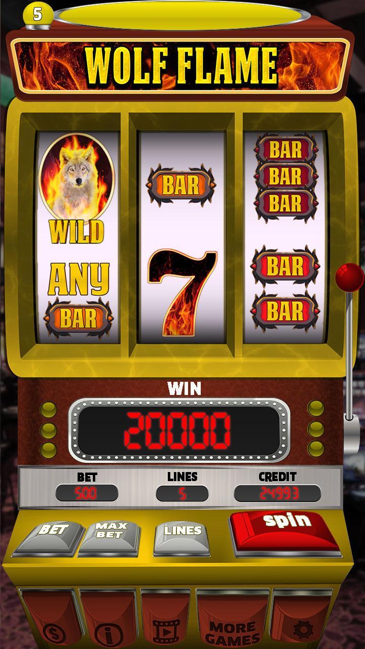 Wolf Flame Casino Slots
